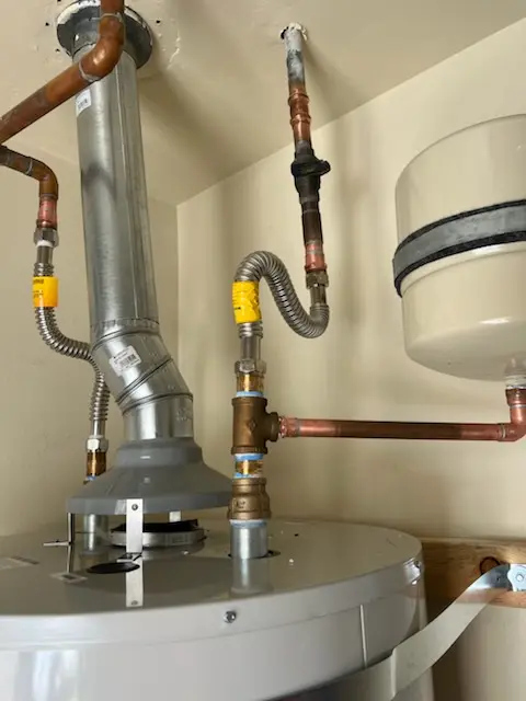 Water heater installation and plumbing repair in Charlotte